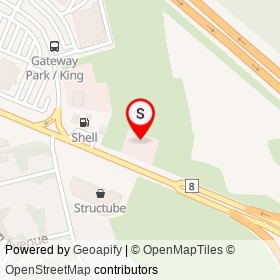 Goemans Appliances Kitchener on King Street East, Kitchener Ontario - location map