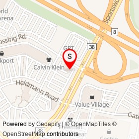 Ye's Sushi on Sportsworld Crossing Road, Kitchener Ontario - location map