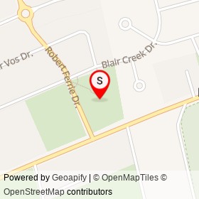 Topper Woods Park on , Kitchener Ontario - location map