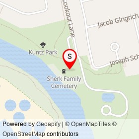 Pioneer Memorial Tower Park on , Kitchener Ontario - location map