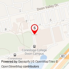 No Name Provided on Doon Valley Drive, Kitchener Ontario - location map