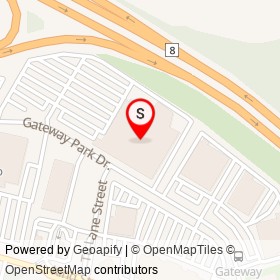 The Home Depot on Gateway Park Drive, Kitchener Ontario - location map