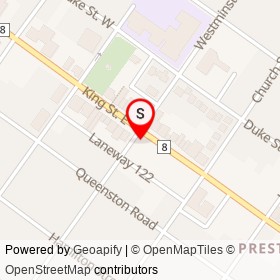 Mr. Sub on Westminster Drive South, Cambridge Ontario - location map