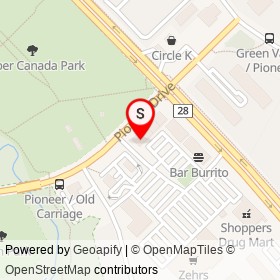 The Rabbid Fox on Pioneer Drive, Kitchener Ontario - location map