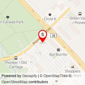 First Choice Haircutters on Pioneer Drive, Kitchener Ontario - location map