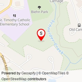 Biehn Park on Arrowhead Crescent, Kitchener Ontario - location map