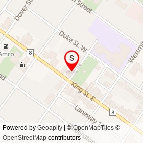 Select Shooting Supplies on Argyle Street North, Cambridge Ontario - location map