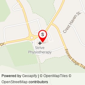 Doon South Dental on Doon South Drive, Kitchener Ontario - location map