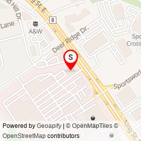 Turtle Jack's on King Street East, Kitchener Ontario - location map