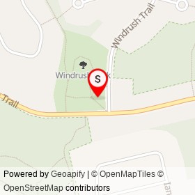 No Name Provided on Windrush Trail, Kitchener Ontario - location map