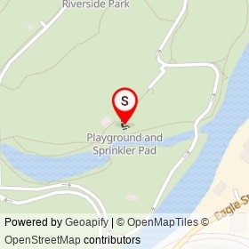 Playground and Sprinkler Pad on Eagle Street North, Cambridge Ontario - location map