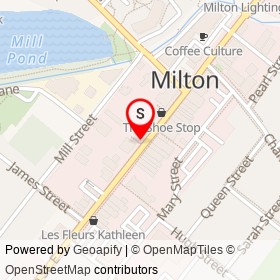 So Charming on Main Street East, Milton Ontario - location map