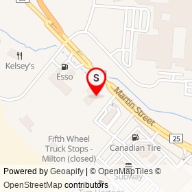 Active Green+Ross on Martin Street, Milton Ontario - location map