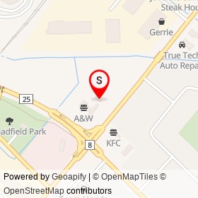 Super Wash on Steeles Avenue East, Milton Ontario - location map