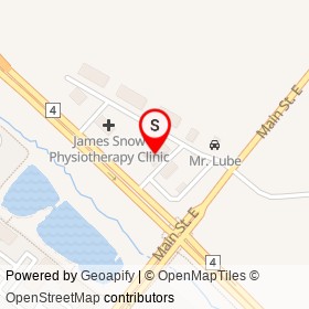Rexall on James Snow Parkway North, Milton Ontario - location map