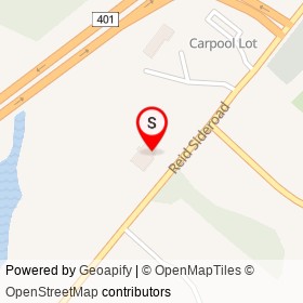 Halton Regional Police Sub-Station on Reid Sideroad, Campbellville Ontario - location map