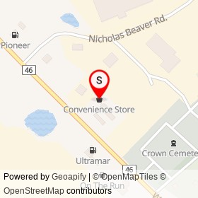 Convenience Store on Wellington Road 46, Puslinch Ontario - location map