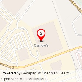 Osmow's on Financial Drive, Brampton Ontario - location map