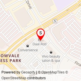 Focacia's on Financial Drive, Mississauga Ontario - location map
