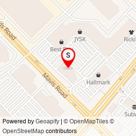 Skechers on Mavis Road, Mississauga Ontario - location map