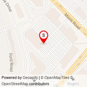 Congee Queen on Boyer Boulevard, Mississauga Ontario - location map