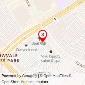 Extreme Pita on Financial Drive, Mississauga Ontario - location map