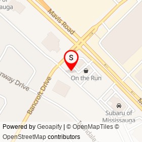Touchless Wash on Bancroft Drive, Mississauga Ontario - location map