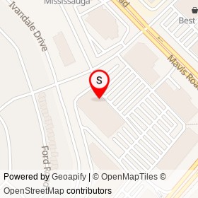 Seafood City on Boyer Boulevard, Mississauga Ontario - location map