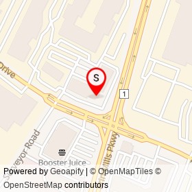 AllStar Wings & Ribs on Millcreek Drive, Mississauga Ontario - location map