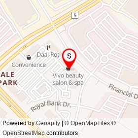 Panago on Financial Drive, Mississauga Ontario - location map