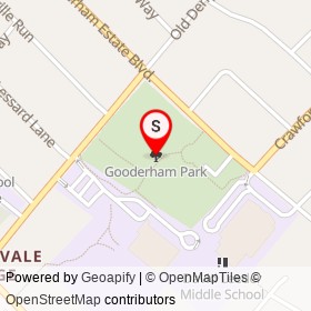 Gooderham Park on , Mississauga Ontario - location map