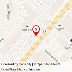 Casey's Bar & Grill on Britannia Road West, Mississauga Ontario - location map