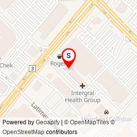 Dhaagay by Madiha on Britannia Road West, Mississauga Ontario - location map