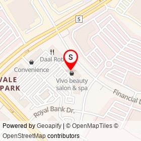 Sprouts on Financial Drive, Mississauga Ontario - location map