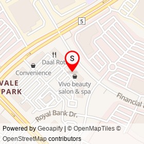 Thaï Express on Financial Drive, Mississauga Ontario - location map