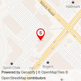 DXL Men's Apparel on Britannia Road West, Mississauga Ontario - location map