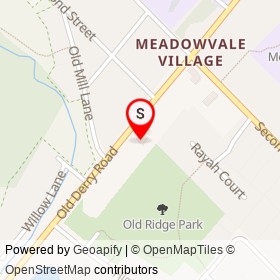 KD Auto Service on Old Derry Road, Mississauga Ontario - location map