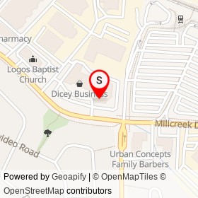 Ancila's Indian Cuisine on Millcreek Drive, Mississauga Ontario - location map