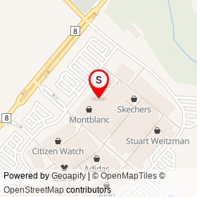 Max Mara on Steeles Avenue, Halton Hills Ontario - location map