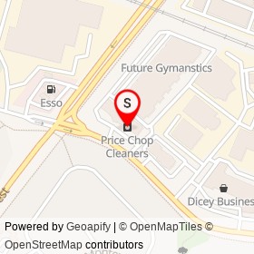 Price Chop Cleaners on Millcreek Drive, Mississauga Ontario - location map