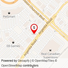 South St. Burger Co. on Argentia Road, Mississauga Ontario - location map