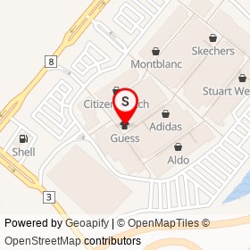 Guess on Steeles Avenue, Halton Hills Ontario - location map
