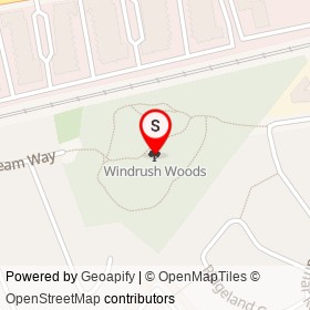 Windrush Woods on , Mississauga Ontario - location map
