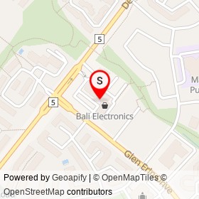 Healthy You Naturally on Glen Erin Drive, Mississauga Ontario - location map
