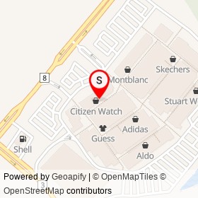 Arc'teryx on Steeles Avenue, Halton Hills Ontario - location map