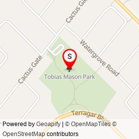 Tobias Mason Park on , Mississauga Ontario - location map