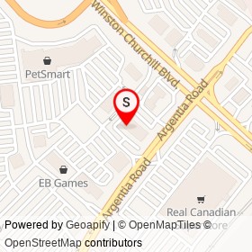 Rogers on Argentia Road, Mississauga Ontario - location map