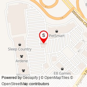DOT Furniture on Argentia Road, Mississauga Ontario - location map