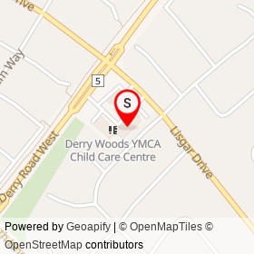 Pizza Nova on Dillingwood Drive, Mississauga Ontario - location map