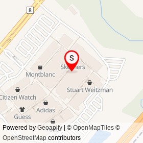 ASICS on Steeles Avenue, Halton Hills Ontario - location map